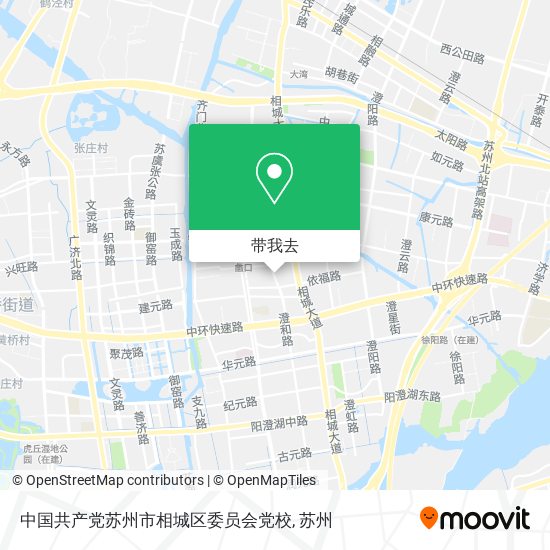 中国共产党苏州市相城区委员会党校地图