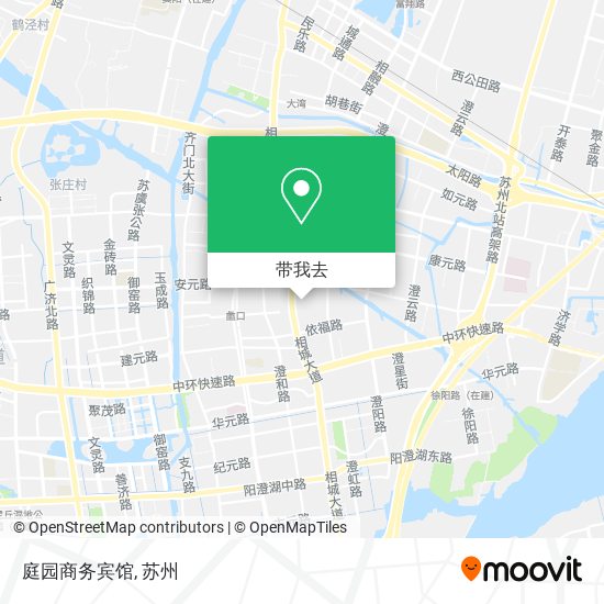 庭园商务宾馆地图
