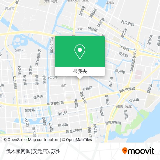伐木累网咖(安元店)地图