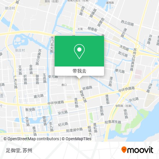 足御堂地图