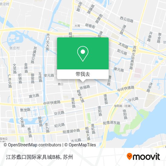 江苏蠡口国际家具城B栋地图