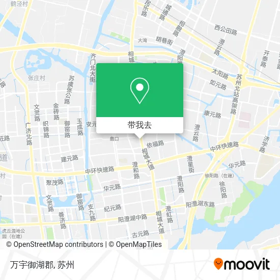 万宇御湖郡地图