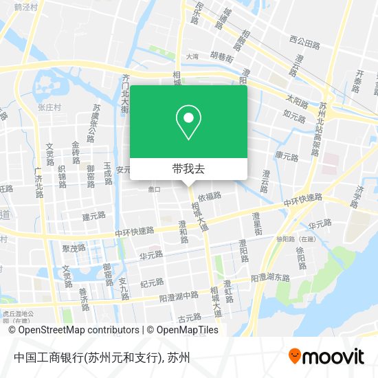 中国工商银行(苏州元和支行)地图