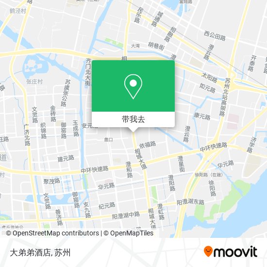 大弟弟酒店地图