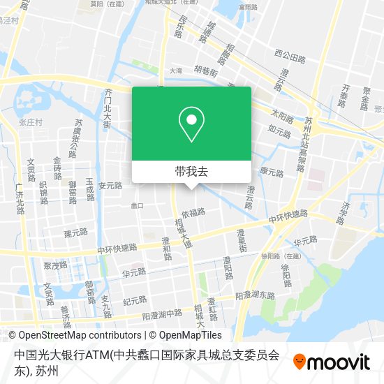 中国光大银行ATM(中共蠡口国际家具城总支委员会东)地图