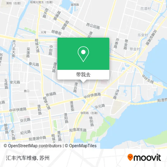 汇丰汽车维修地图
