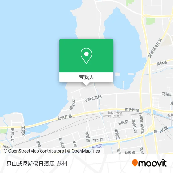 昆山威尼斯假日酒店地图