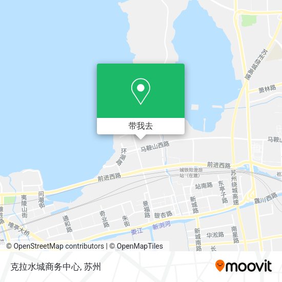 克拉水城商务中心地图