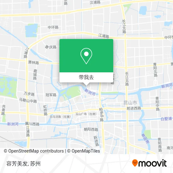 容芳美发地图