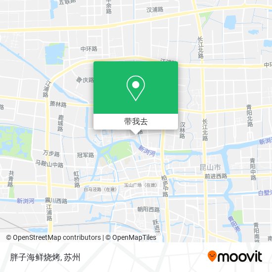 胖子海鲜烧烤地图