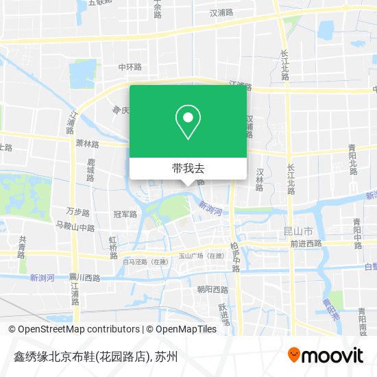 鑫绣缘北京布鞋(花园路店)地图