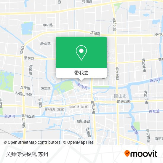 吴师傅快餐店地图