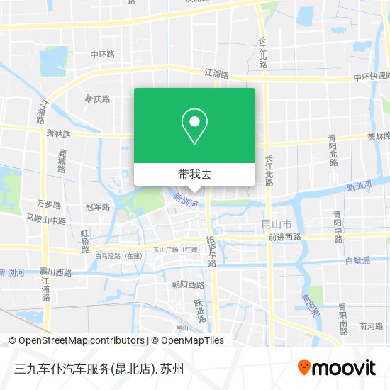 三九车仆汽车服务(昆北店)地图