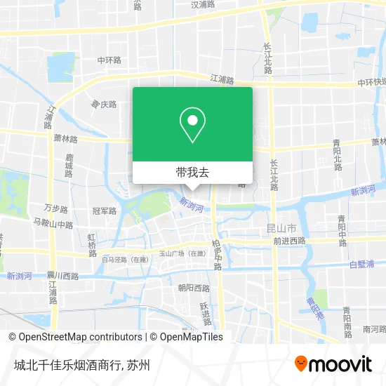 城北千佳乐烟酒商行地图