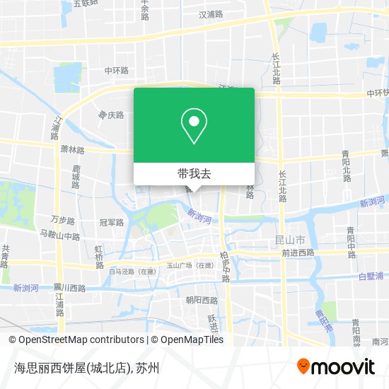 海思丽西饼屋(城北店)地图