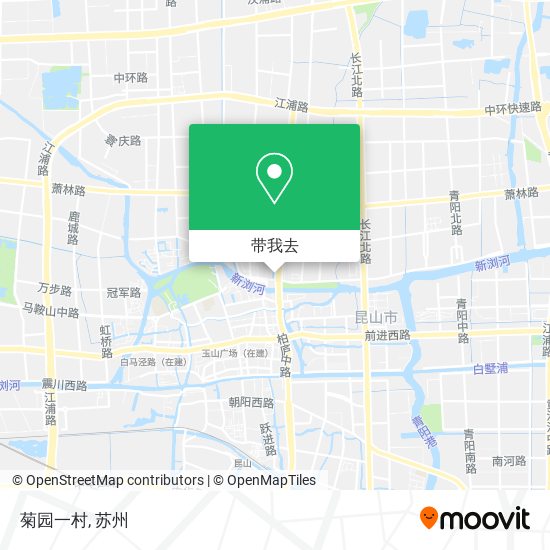 菊园一村地图