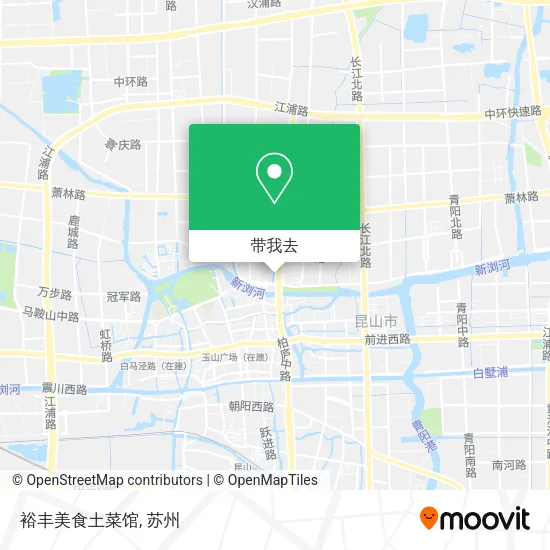 裕丰美食土菜馆地图