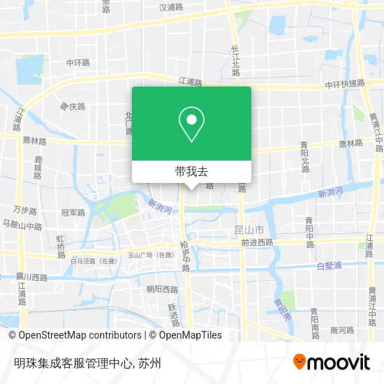 明珠集成客服管理中心地图