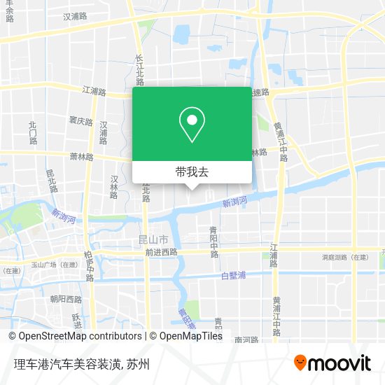 理车港汽车美容装潢地图