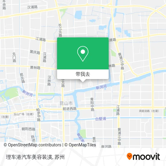 理车港汽车美容装潢地图