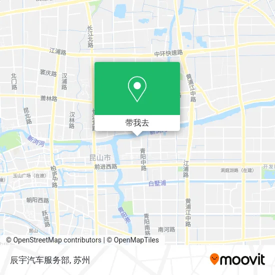 辰宇汽车服务部地图
