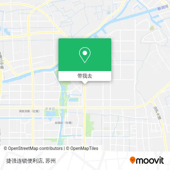 捷强连锁便利店地图