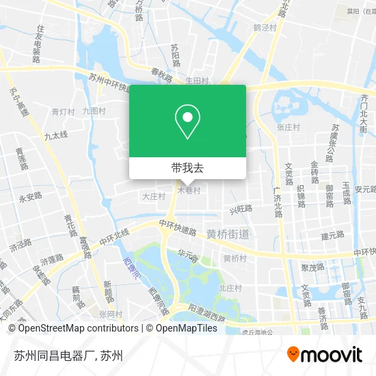 苏州同昌电器厂地图