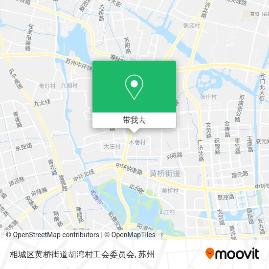 相城区黄桥街道胡湾村工会委员会地图