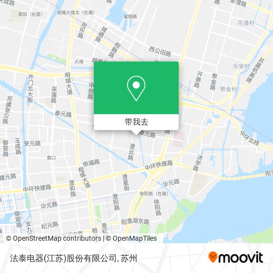 法泰电器(江苏)股份有限公司地图