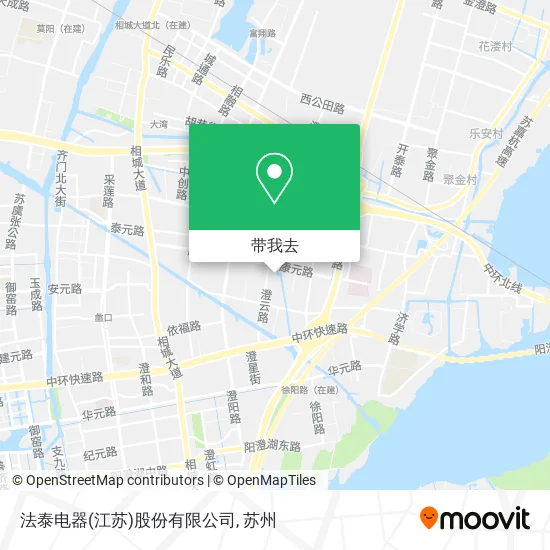 法泰电器(江苏)股份有限公司地图