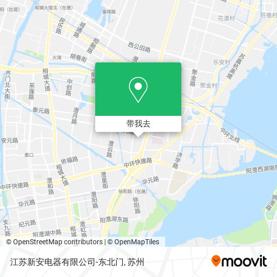 江苏新安电器有限公司-东北门地图