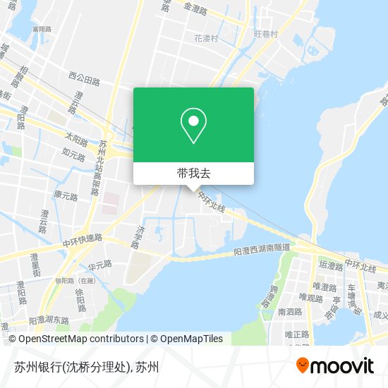 苏州银行(沈桥分理处)地图