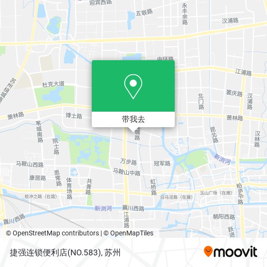 捷强连锁便利店(NO.583)地图
