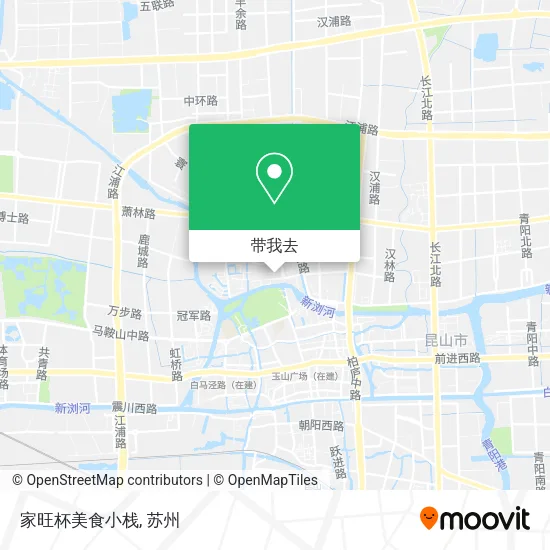 家旺杯美食小栈地图
