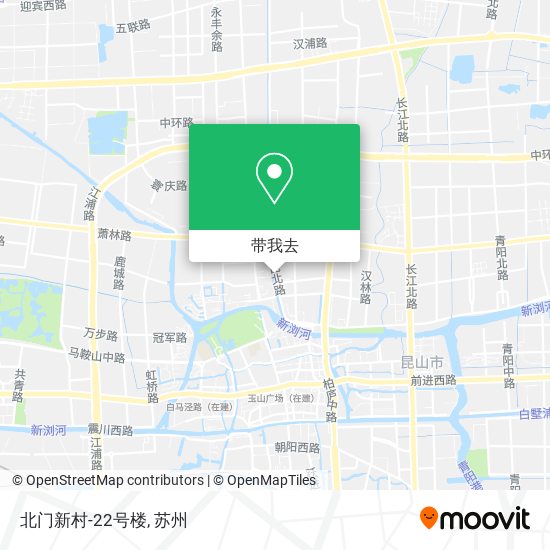 北门新村-22号楼地图