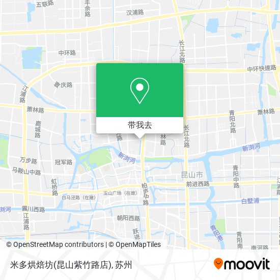 米多烘焙坊(昆山紫竹路店)地图