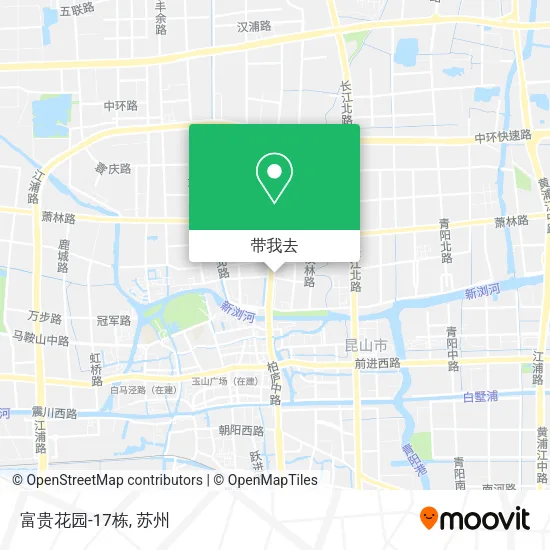 富贵花园-17栋地图