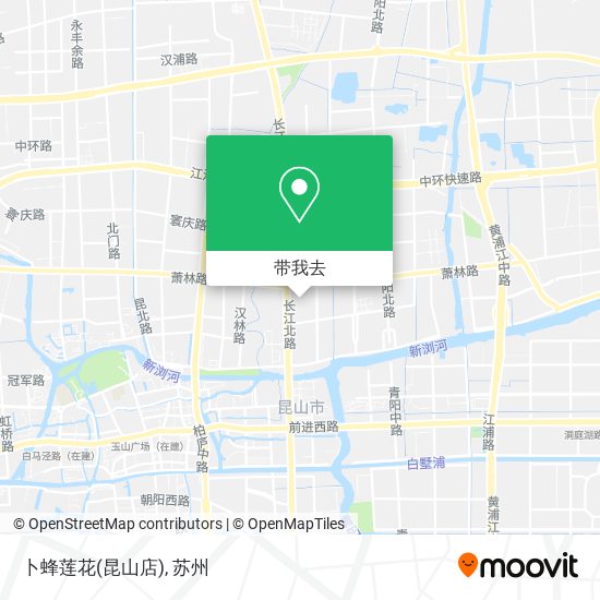 卜蜂莲花(昆山店)地图