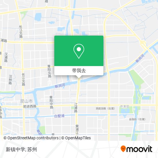 新镇中学地图