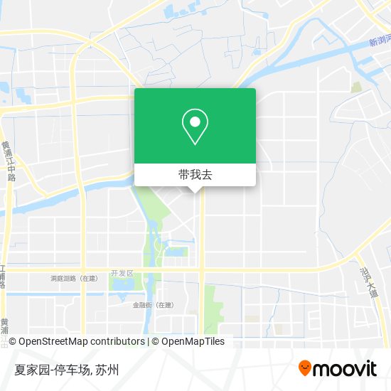 夏家园-停车场地图
