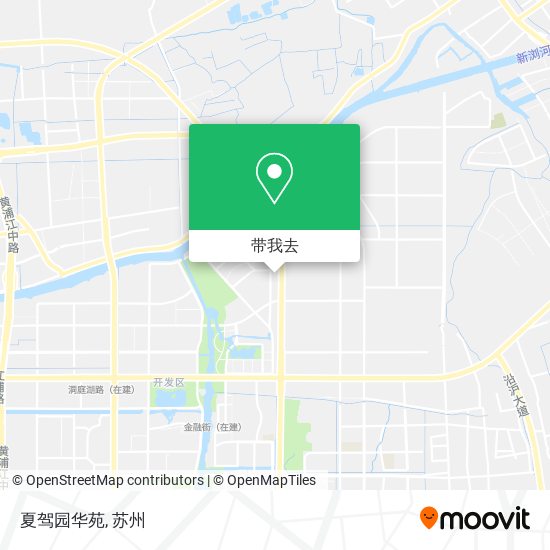 夏驾园华苑地图