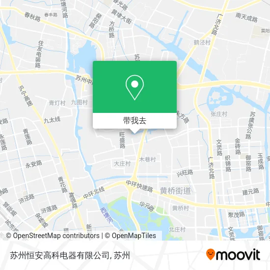 苏州恒安高科电器有限公司地图