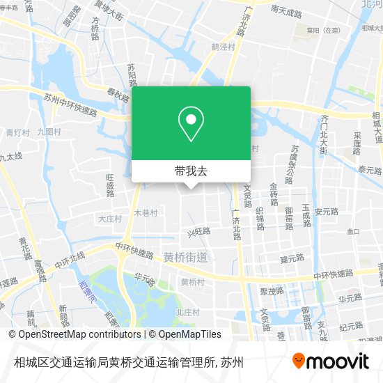相城区交通运输局黄桥交通运输管理所地图
