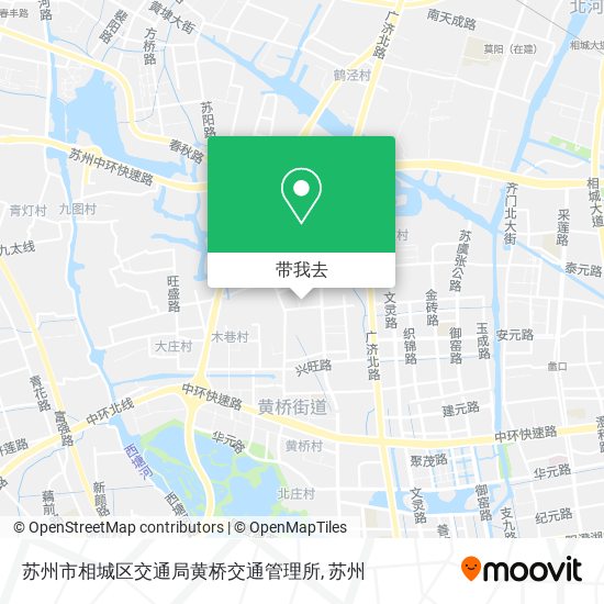 苏州市相城区交通局黄桥交通管理所地图