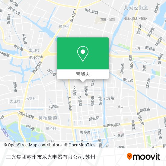 三光集团苏州市乐光电器有限公司地图