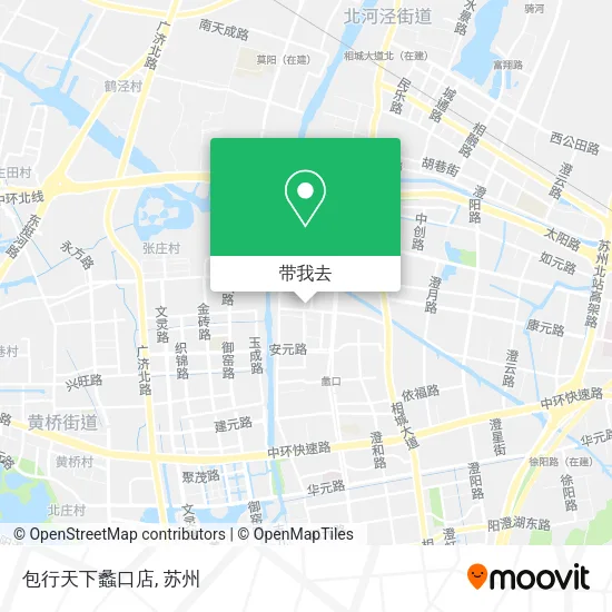 包行天下蠡口店地图