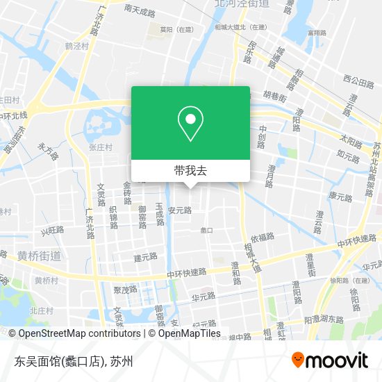 东吴面馆(蠡口店)地图