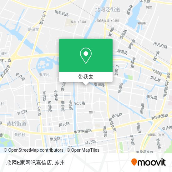 欣网E家网吧嘉信店地图
