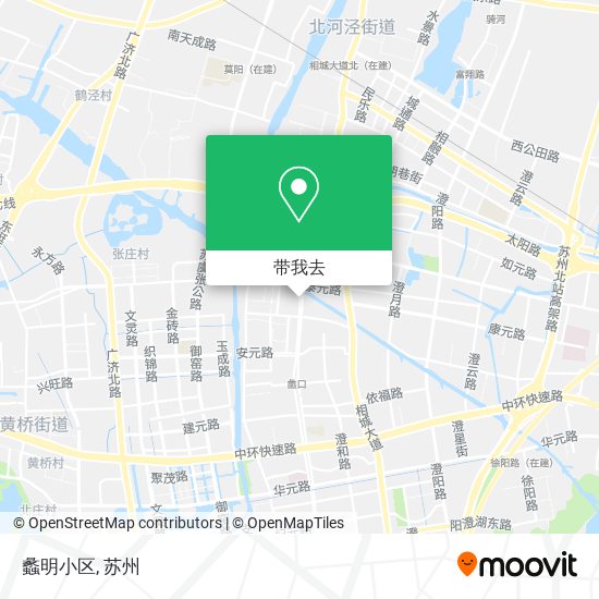 蠡明小区地图