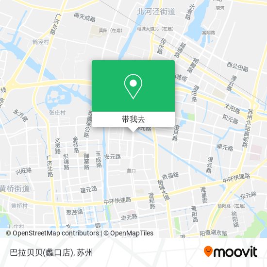 巴拉贝贝(蠡口店)地图